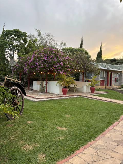 Tumaini Gardens Resort at sunset — Isinya, Kajiado, Kenya