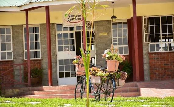 Entrance to Tumaini Gardens Resort, Isinya